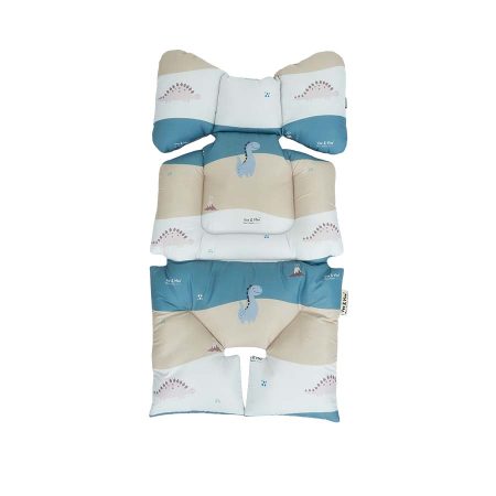 Vee And Mee Alas Stroller + Bantal Dot Dino Series