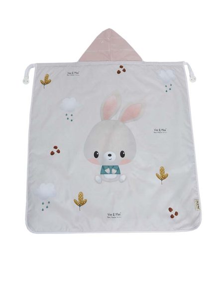 Vee & Mee Baby Blanket On The Go Rabbit Series