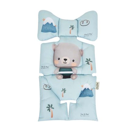 Vee And Mee Alas Stroller + Bantal Dot Bear Series