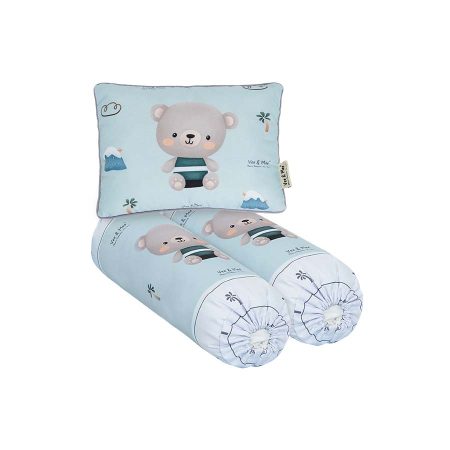 Vee And Mee Bantal Guling Set Bear Series
