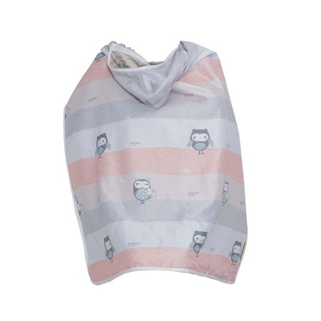 Vee And Mee Baby Blanket On The Go Owl Series