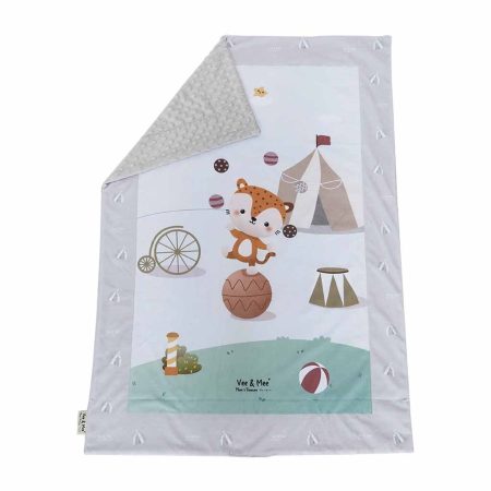Vee And Mee Baby Blanket Cirsus Series