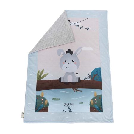 Vee And Mee Baby Blanket Donkey Series