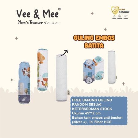 Vee And Mee Guling / Bolster Embos Batita